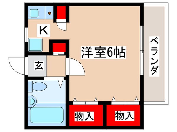 グレイキャスルの物件間取画像